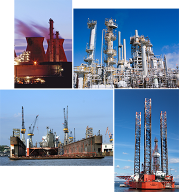 valve manufacturers, marine-maritime, petro-chemical, power production and municipal utilities are types of Industries using Dexter Valve Reseaters
